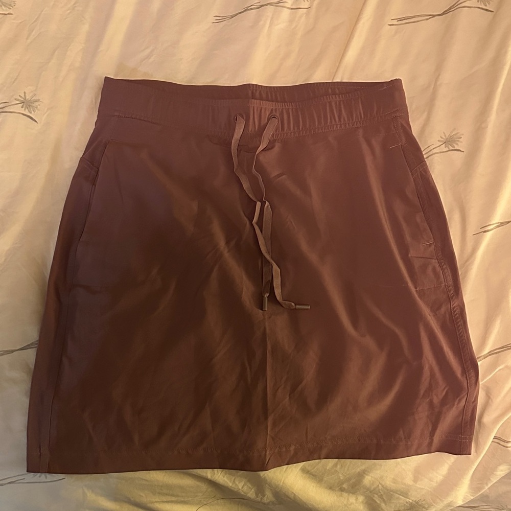 Eddie Bauer Mauve Skirt with Drawstring